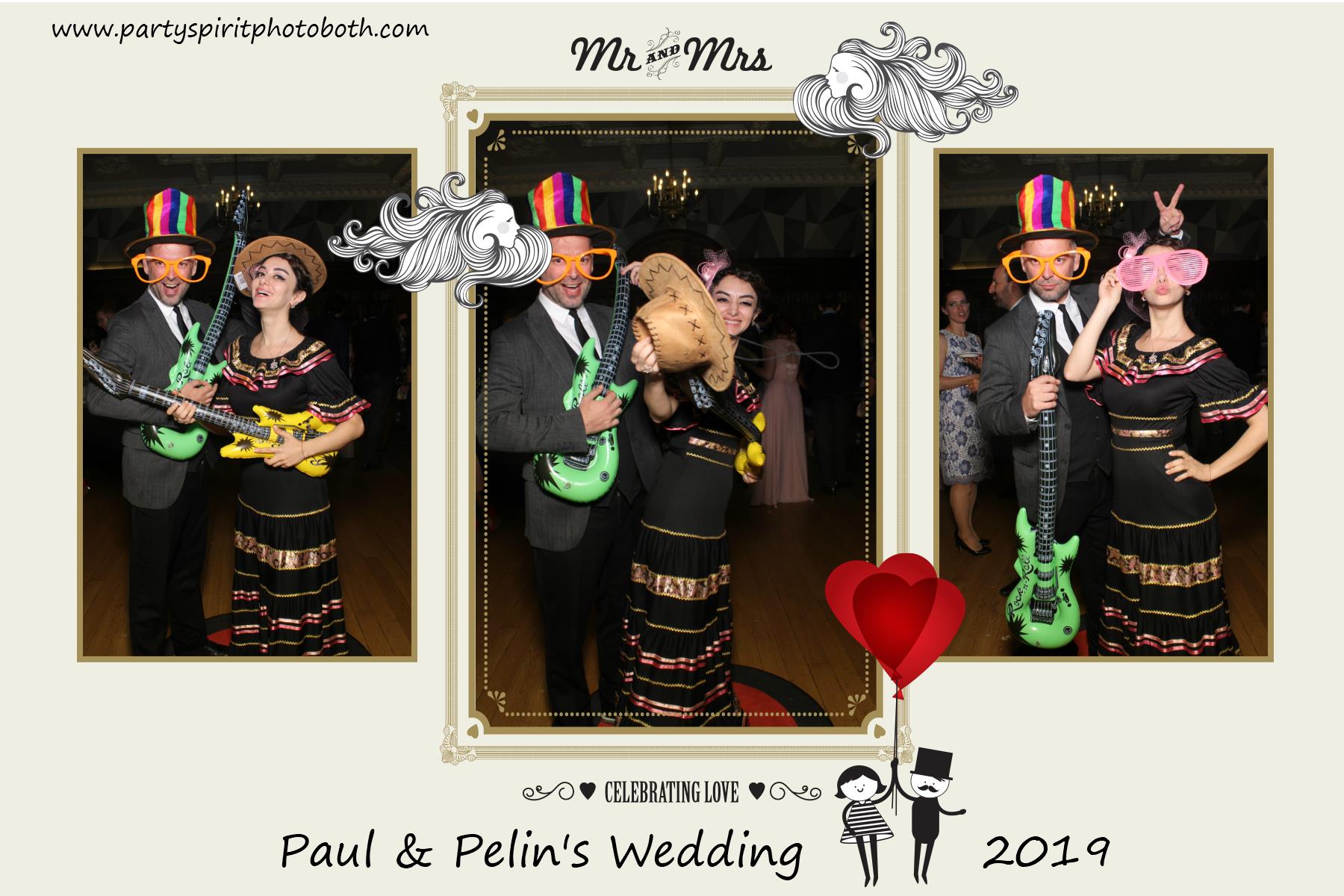 Paul and Pelin's Wedding | View more photos from the event at gallery.partyspiritphotobooth.com/u/PartySpiritPhotoBooth/Paul-and-Pelins-Wedding
